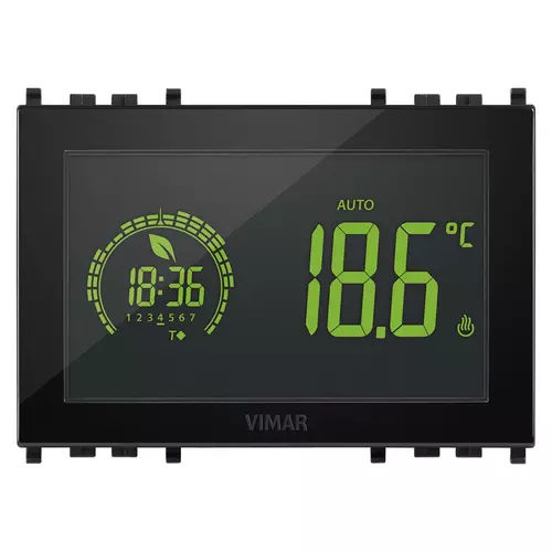 Termostato elettronico - 3M - VIMAR - programmabile / per riscaldamento / per aria condizionata
