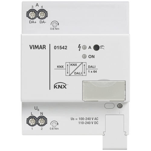 Modulo di interfaccia gateway - DALI - VIMAR - KNX / IP