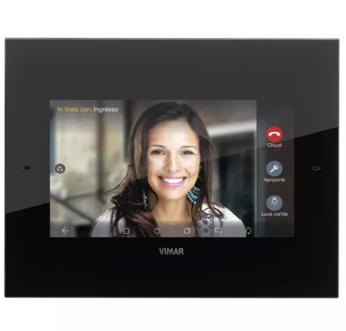 Touch screen per sistema domotico - VIMAR - a muro / con display digitale / da interno