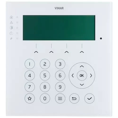 Tastiera di controllo per sistema di allarme - 03817 - VIMAR - a muro