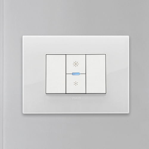 Dimmer per illuminazione - 19595.0 - VIMAR - a pulsante / ad incasso / triplo