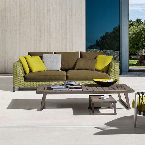 Divano modulare - Ray - B&B Italia - contemporaneo / da giardino / in tessuto