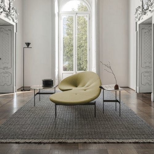Divano a semicerchio - Eda-Mame - B&B Italia - design originale / in tessuto / con braccioli