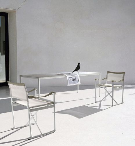 Consolle contemporanea - MIRTO - B&B Italia - in alluminio / in gres porcellanato / in gres smaltato