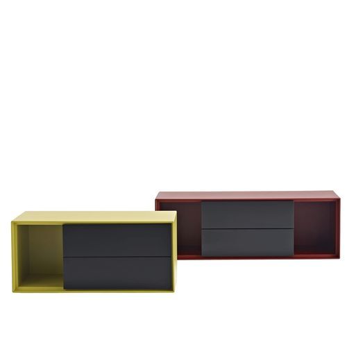 Cassettone contemporaneo - Dado - B&B Italia - in MDF laccato / di Studio Kairos / rettangolare