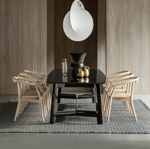 Tavolo contemporaneo - Alex - B&B Italia - in MDF / in vetro / in marmo