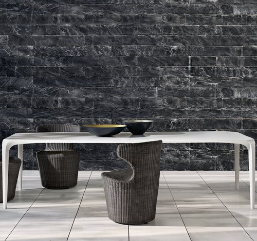Tavolo contemporaneo - Link - B&B Italia - in Cristalplant® / con supporto in alluminio / con supporto in cristallo