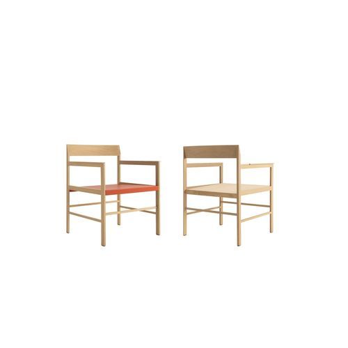 Sedia da pranzo contemporanea - METRIC - B&B Italia - da interno / in plastica / in pelle