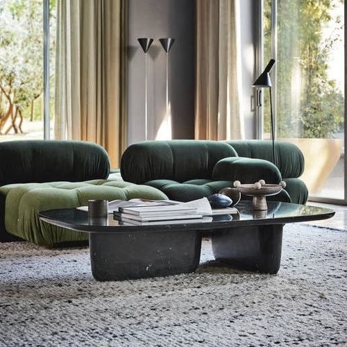 Tavolino basso contemporaneo - TOBI-ISHI - B&B Italia - in rovere / in legno massiccio / impiallacciato in legno