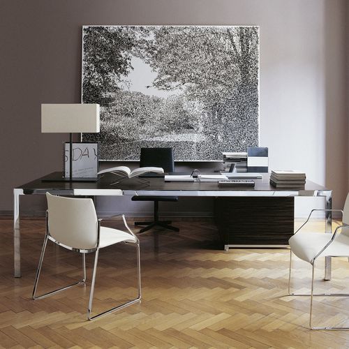 Scrivania direzionale - Progetto1 - B&B Italia - da terra / da 6-8 persone / contemporanea