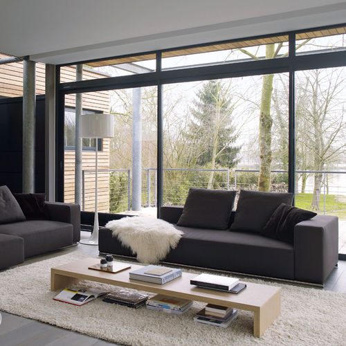 Divano modulare - Andy'13 - B&B Italia - contemporaneo / in tessuto / in pelle