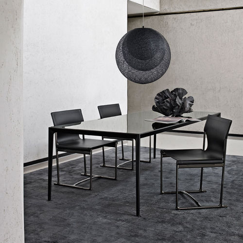 Tavolo contemporaneo - Mirto - B&B Italia - in MDF / in vetro / in marmo