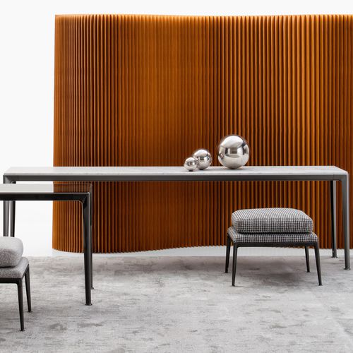 Consolle contemporanea - Mirto - B&B Italia - in MDF / in vetro / in marmo