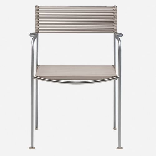 Sedia contemporanea - GREEN / 201_O - ALIAS - da giardino / in PVC / con supporto in acciaio inossidabile