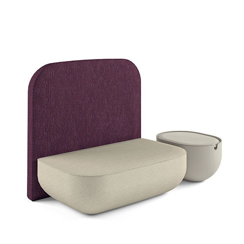 Divanetto imbottito modulare - OKOME - ALIAS - design originale / in tessuto / in ecopelle