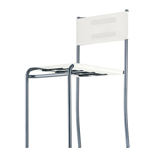 Sedia contemporanea - GREEN GEMINI / 200_O - ALIAS - da esterno / in rete / con supporto in acciaio inossidabile