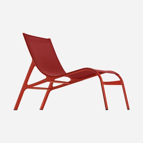 Lettino prendisole contemporaneo - ARMFRAME / 418_O - ALIAS - in rete / in alluminio / 100% riciclabile