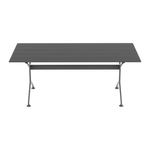 Tavolo contemporaneo - FRAMETABLE / F01_190_O - ALIAS - in alluminio estruso / con supporto in ghisa di alluminio / rettangolare