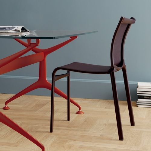 Sedia contemporanea - HIGHFRAME 40 / 416 - ALIAS - da interno / in tessuto / in pelle