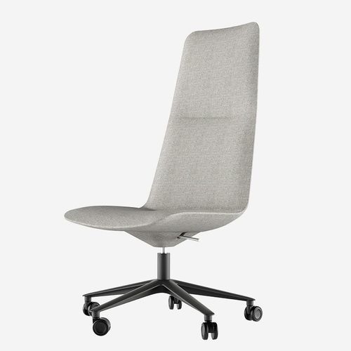 Sedia da conferenza contemporanea - SLIM HIGH 5 / 825 - ALIAS - da interno / in tessuto / in pelle