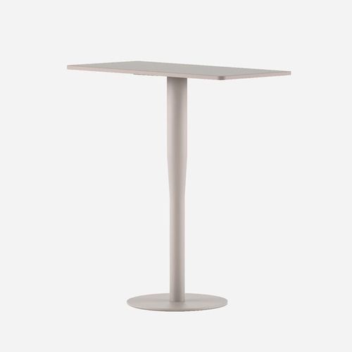 Tavolo da bistrot contemporaneo - ATLAS/ EH1 - ALIAS - in laminato / impiallacciato in legno / in alluminio