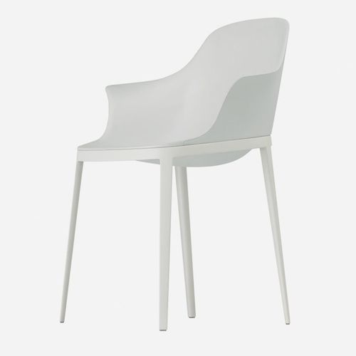 Sedia contemporanea - ELLE / 073 - ALIAS - da interno / in poliuretano / con supporto in alluminio