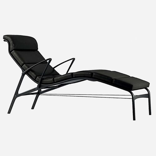Chaise longue contemporanea - LONGFRAME SOFT / 415 - ALIAS - in tessuto / in pelle / in ecopelle