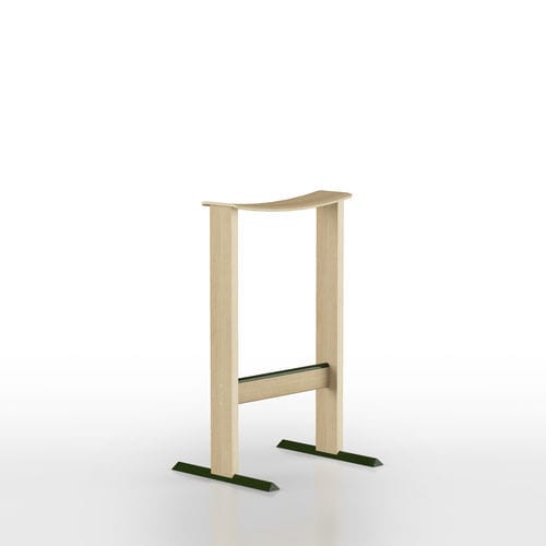 Sgabello contemporaneo - LIRA - ALIAS - in legno massiccio / in frassino / con supporto in legno massiccio