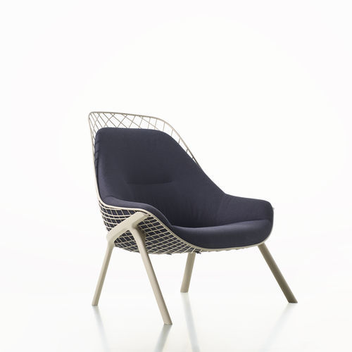 Poltrona contemporanea - GRAN KOBI / 035 - ALIAS - in tessuto / in acciaio / 100% riciclabile