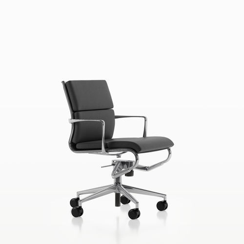 Sedia da ufficio contemporanea - ROLLINGFRAME 47 LOW SOFT / 427 - ALIAS - da interno / in tessuto / in pelle
