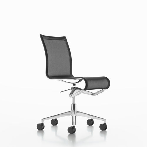 Sedia da ufficio contemporanea - ROLLINGFRAME 44 / 432 - ALIAS - da interno / in tessuto / in pelle