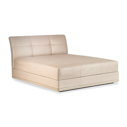 Letto matrimoniale - JONATHAN - Giorgio Armani Casa - contemporaneo / imbottito / con testiera
