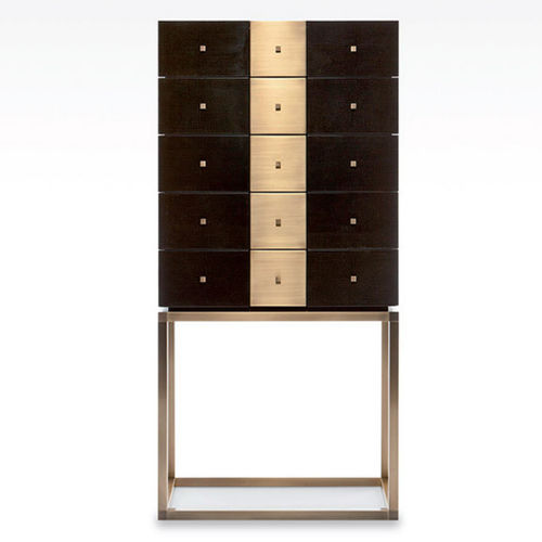Cassettiera contemporanea - EXCELSIOR - Giorgio Armani Casa - in metallo