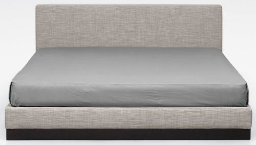 Letto matrimoniale - ROMA - Giorgio Armani Casa - contemporaneo / imbottito / con testiera