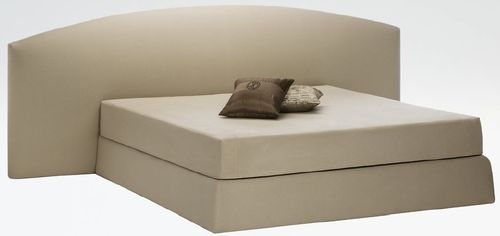 Letto matrimoniale - DANDY - Giorgio Armani Casa - contemporaneo / con testiera imbottita / in tessuto