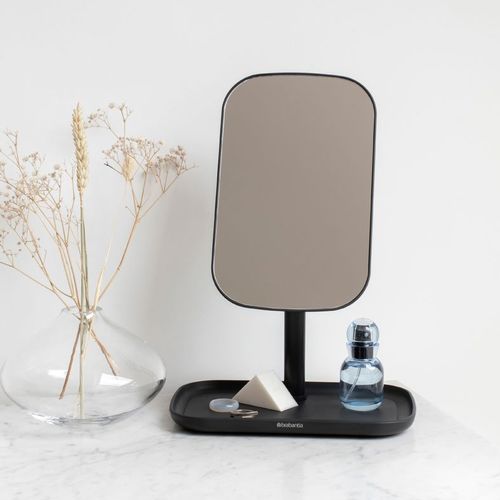 Specchio da bagno da appoggio - 2807 series - Brabantia International - contemporaneo / rettangolare / in plastica