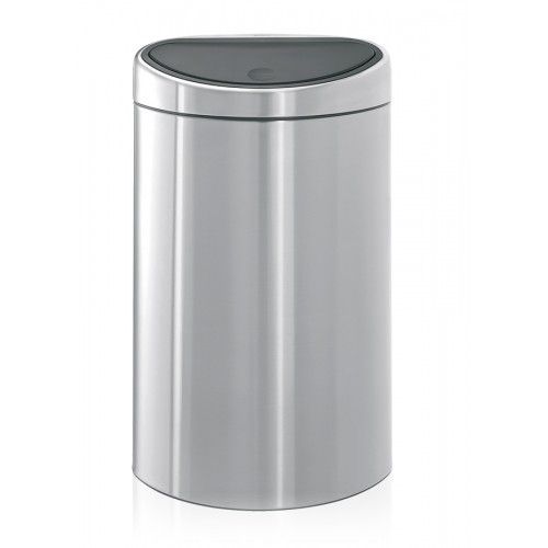Portarifiuti in acciaio inossidabile - TOUCH BIN®-348549 - Brabantia International - singolo / contemporaneo / da cucina