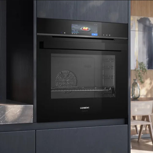 Forno elettrico - HM778GMB1B - Siemens Home Appliances - a microonde / ad aria calda / da incasso