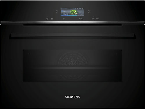 Forno elettrico - CM724G1B1B - Siemens Home Appliances - compatto / a microonde / ad aria calda