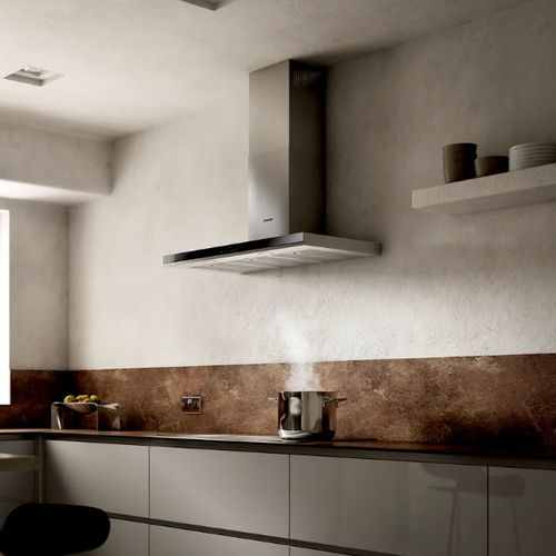 Cappa aspirante a muro - LC97BHM50B - Siemens Home Appliances - per uso residenziale / con condotto / con touch screen
