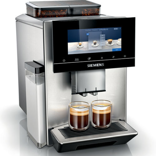 Macchina da caffè automatica - TQ907GB3 - Siemens Home Appliances - a 2 gruppi / cappuccino / nera