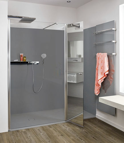Bagno contemporaneo - AMBIANCE FRAÎCHEUR - Mobalpa - in laminato / laccato