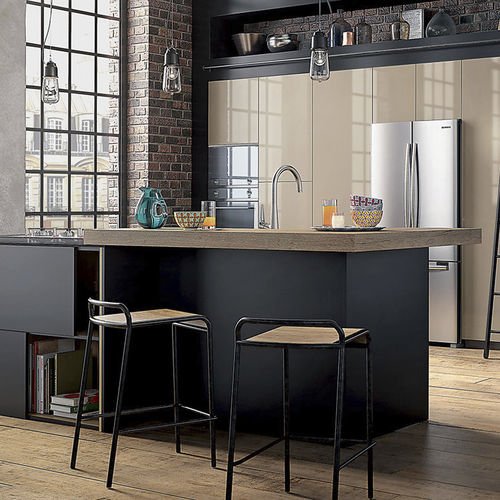 Cucina contemporanea - AMBIANCE FACTORY - Mobalpa - in rovere / in quarzo / in laminato