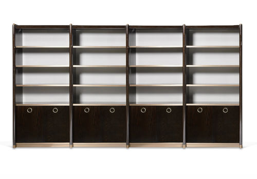 Libreria contemporanea - MATIGNON - HUGUES CHEVALIER - in legno / in metallo / in vetro