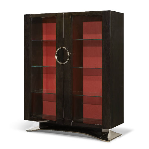 Vetrina contemporanea - HAUSSMANN - HUGUES CHEVALIER - in vetro / in legno / in metallo