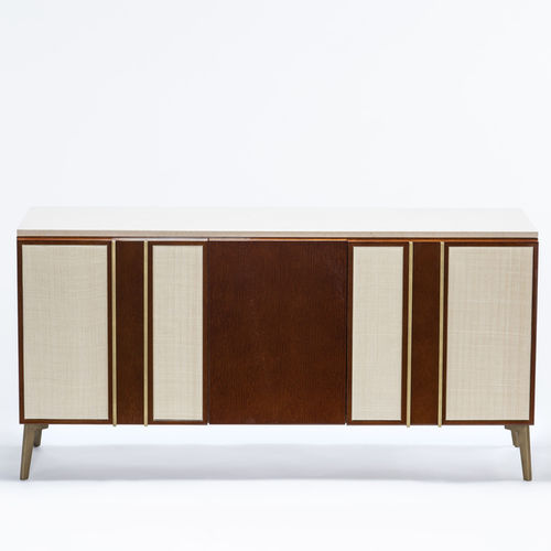 Credenza contemporanea - JACOB - HUGUES CHEVALIER - in legno / in metallo / in marmo