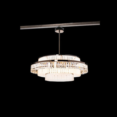 Lampadario contemporaneo - ODÉON - HUGUES CHEVALIER - in metallo / LED