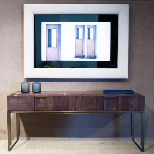 TV a specchio a muro - PARIS - HUGUES CHEVALIER - contemporaneo / rettangolare / in legno