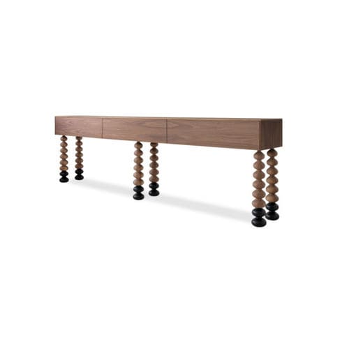 Credenza con piedi alti - DILL - 01 - Airnova - classica / in noce