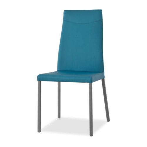 Sedia contemporanea - LENA - Airnova - da interno / in pelle / imbottita